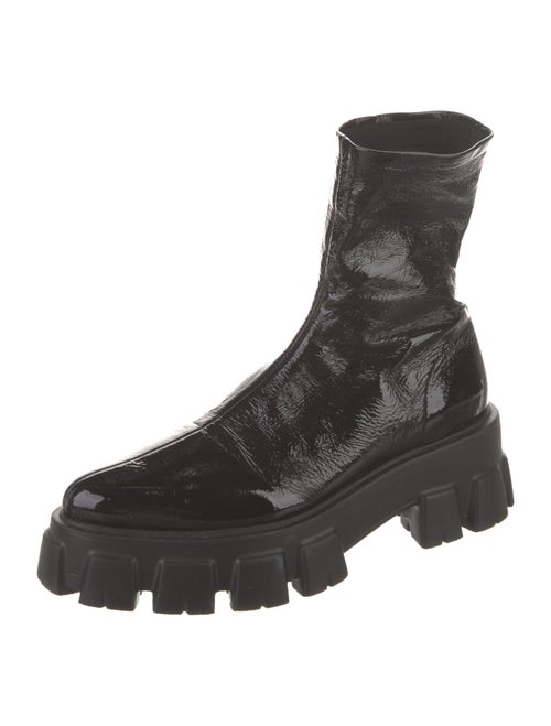 Prada Patent Leather Boots