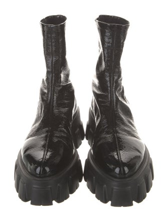 Prada Patent Leather Boots