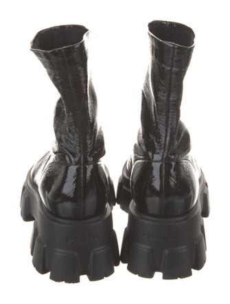 Prada Patent Leather Boots