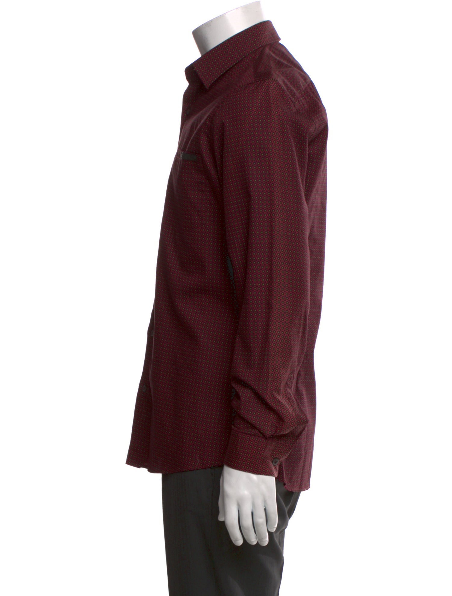 Prada 2012 Polka Dot Print Shirt