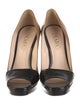 Prada Patent Leather Colorblock Pattern Sandals