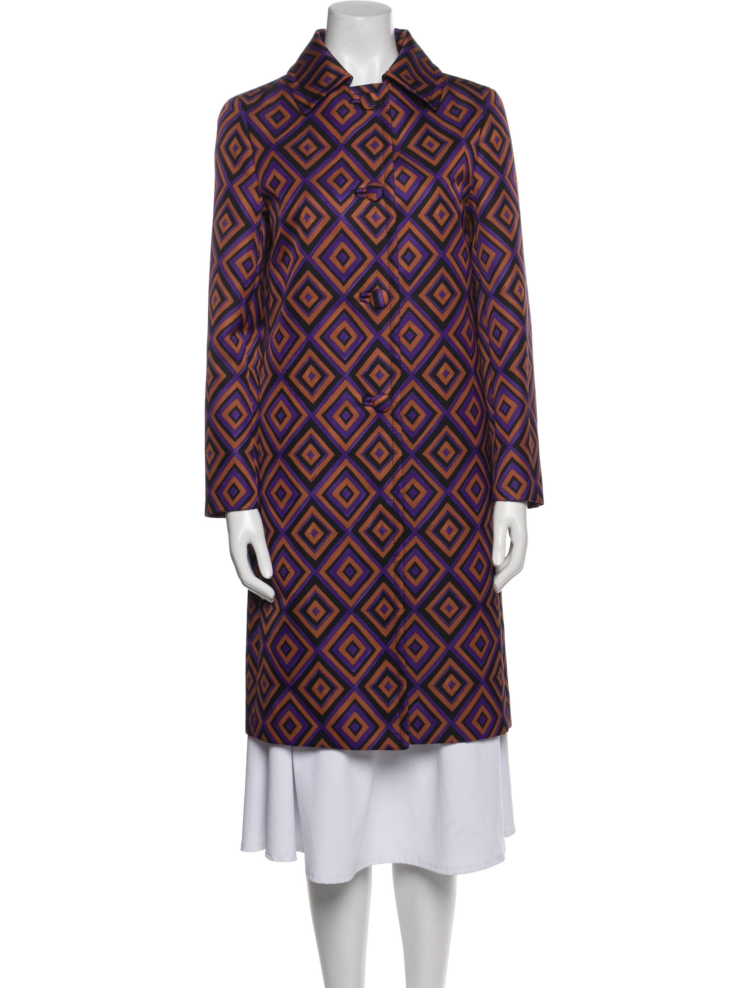 Prada 2012 Wool Trench Coat