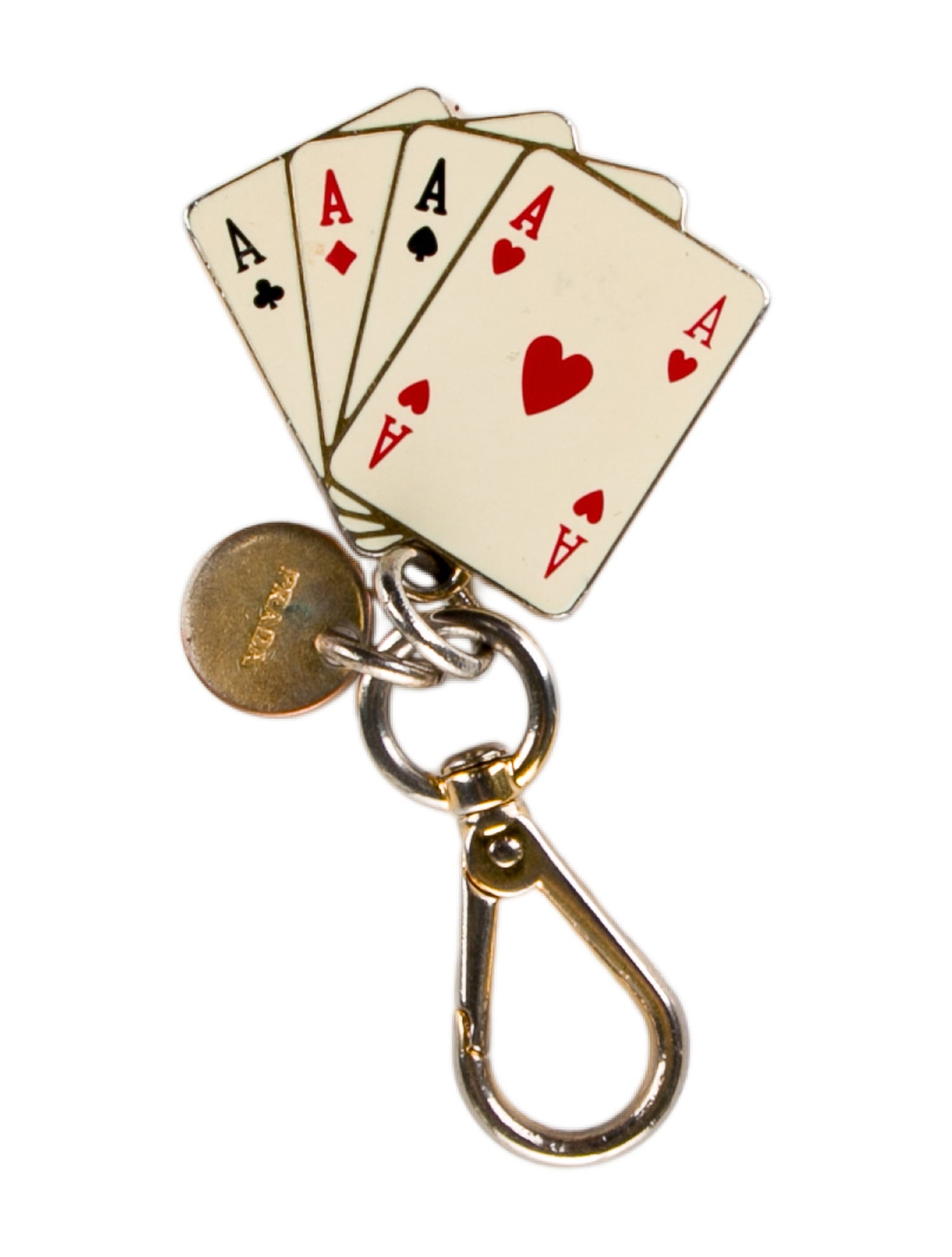 Prada Cards Keychain