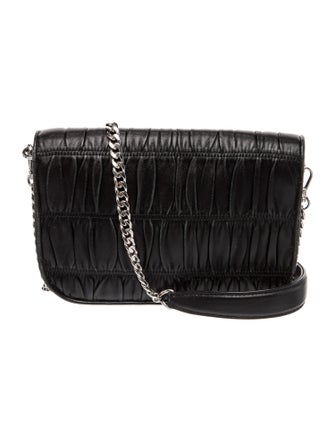 Prada Nappa Gaufre Leather Crossbody Bag