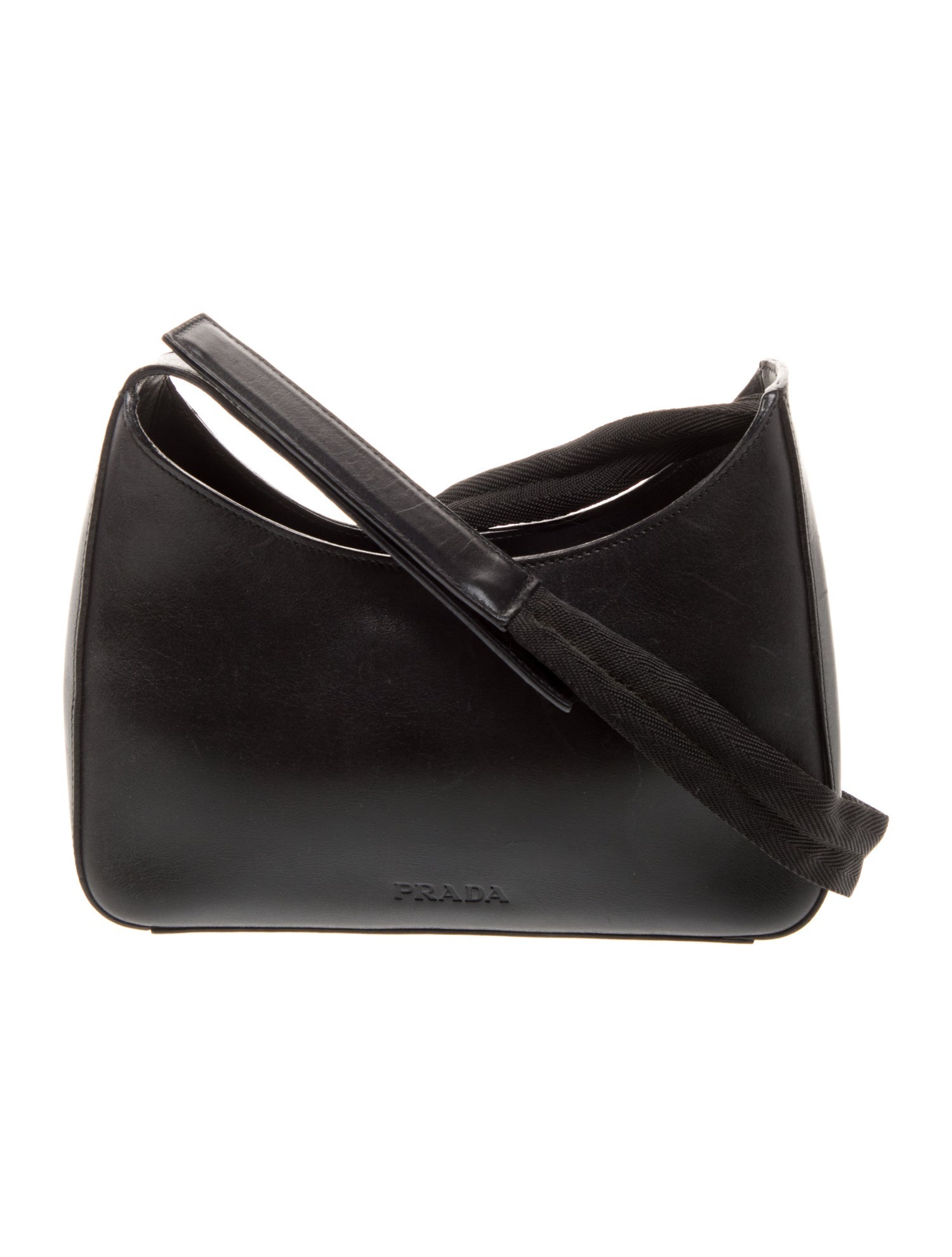 Prada Vitello Leather Shoulder Bag