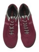 Prada Suede Printed Athletic Sneakers