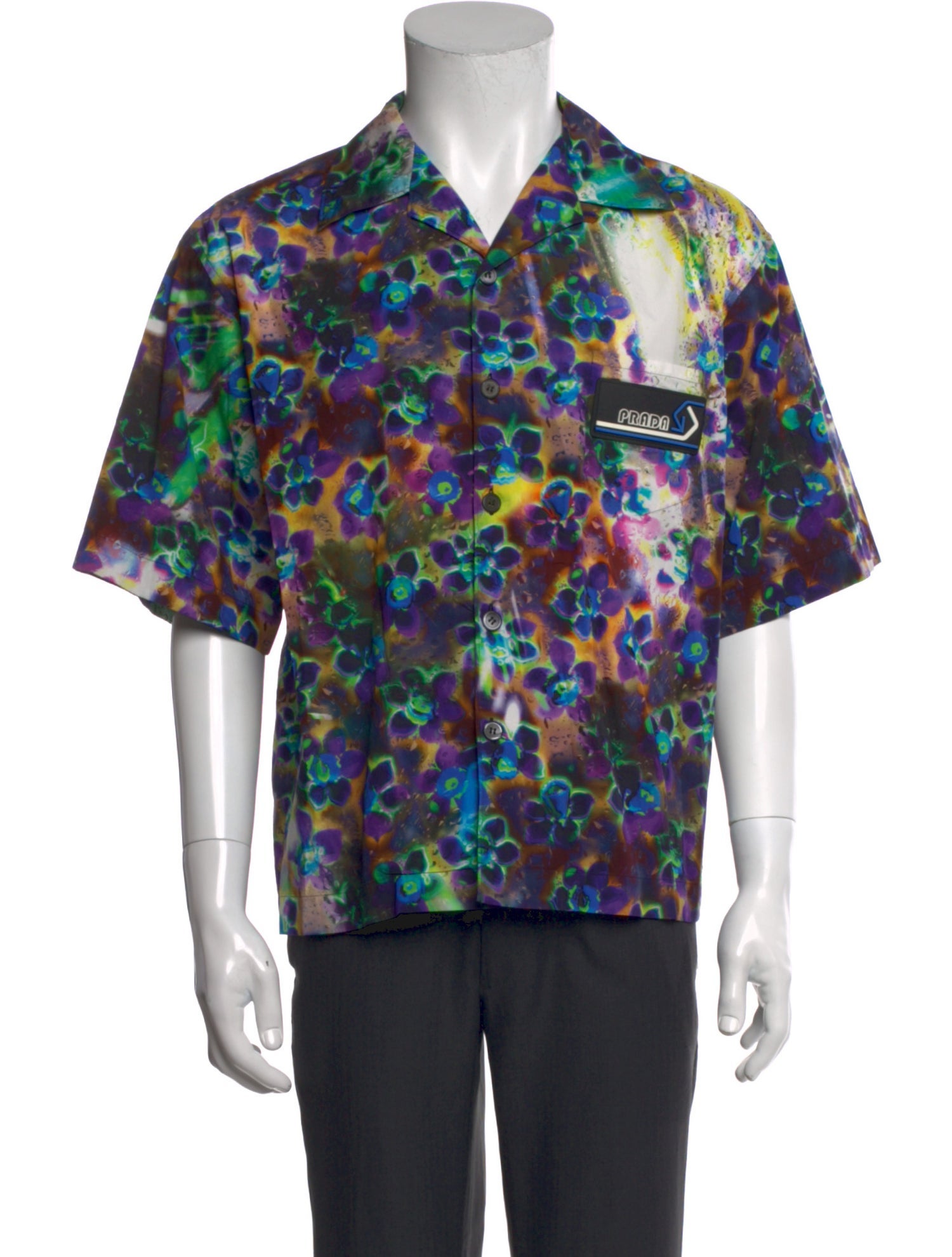Prada 2018 Floral Print Shirt
