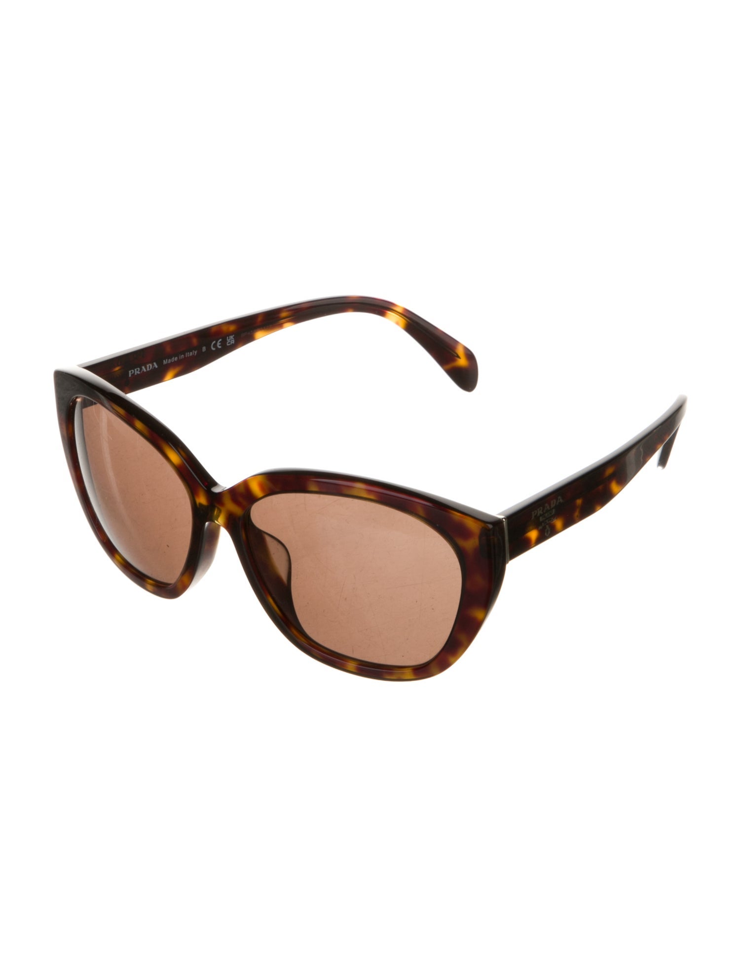 Prada Cat-Eye Tinted Sunglasses