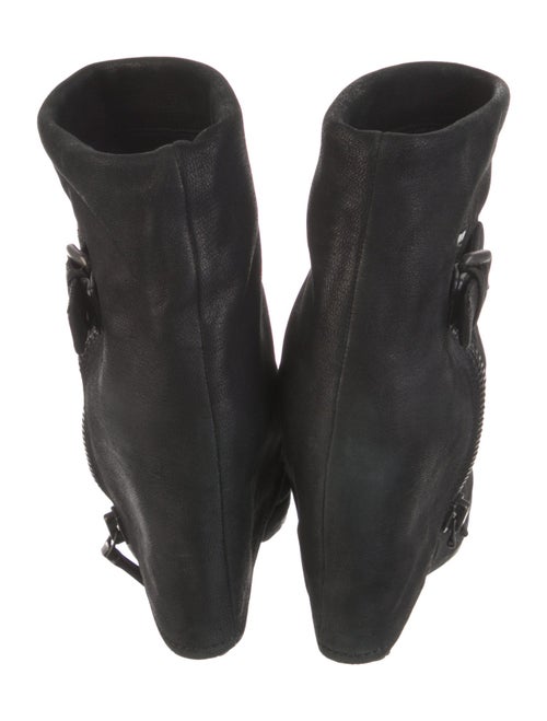 Prada Leather Lace-Up Boots