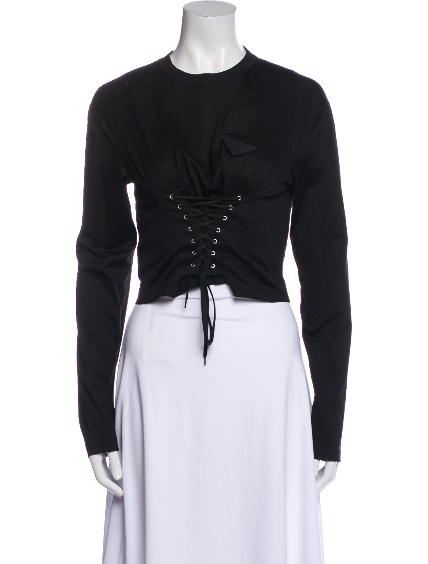 Prada 2022 Crew Neck Crop Top