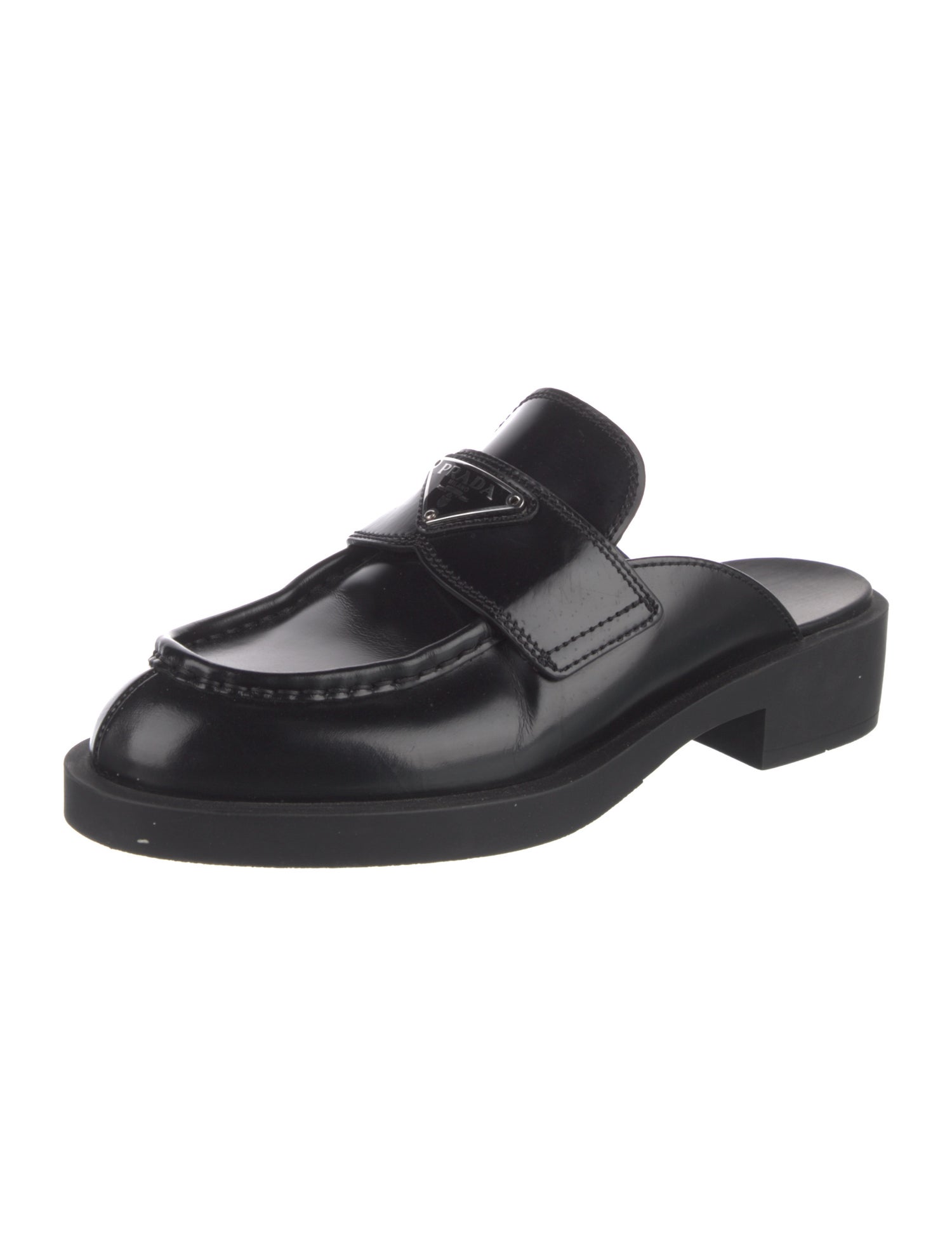 Prada Leather Mules