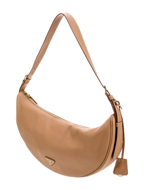 Prada Leather Demi-Lune Large