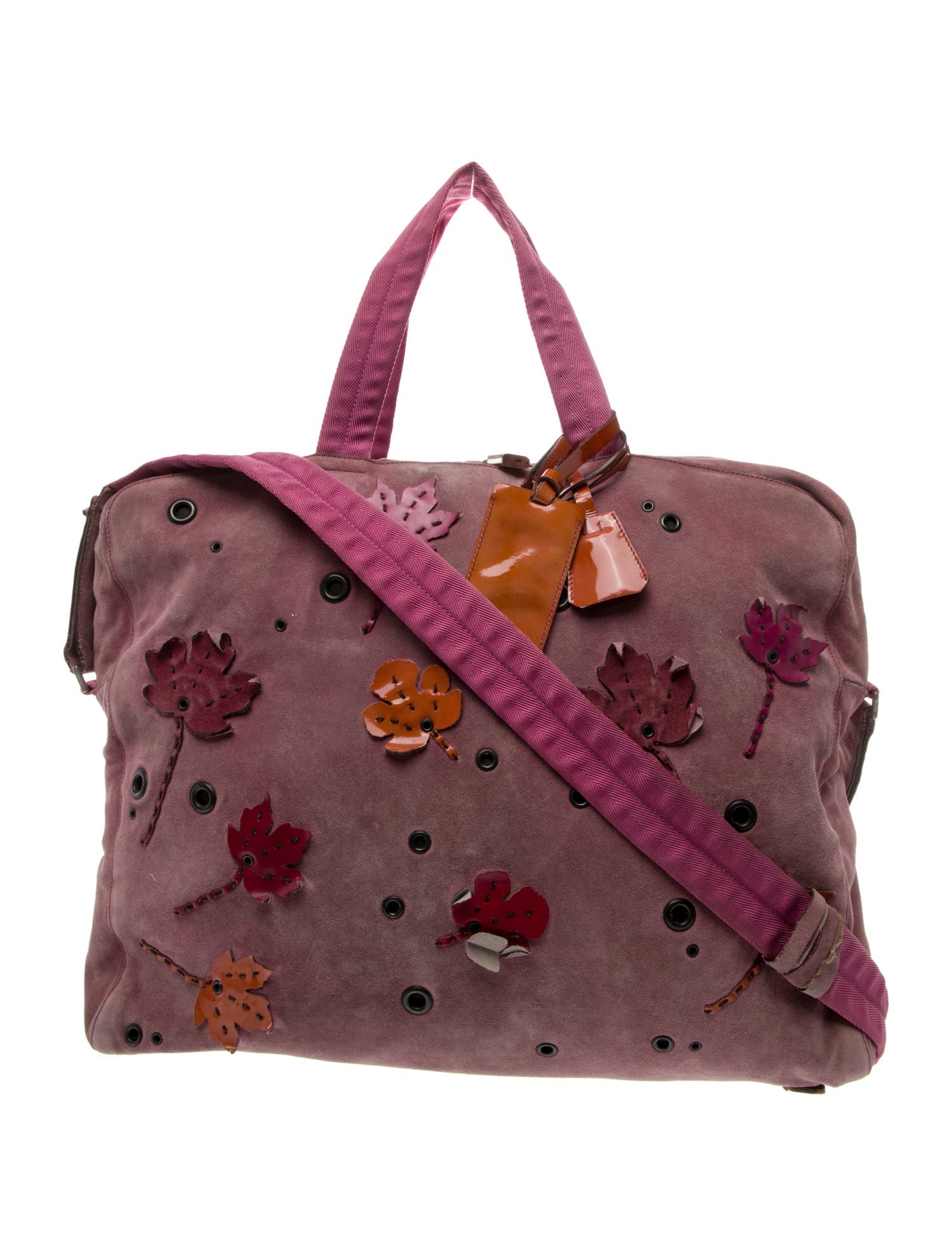 Prada Suede Messenger Bag