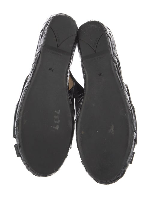 Prada Patent Leather Slingback Sandals