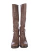 Prada Leather Riding Boots