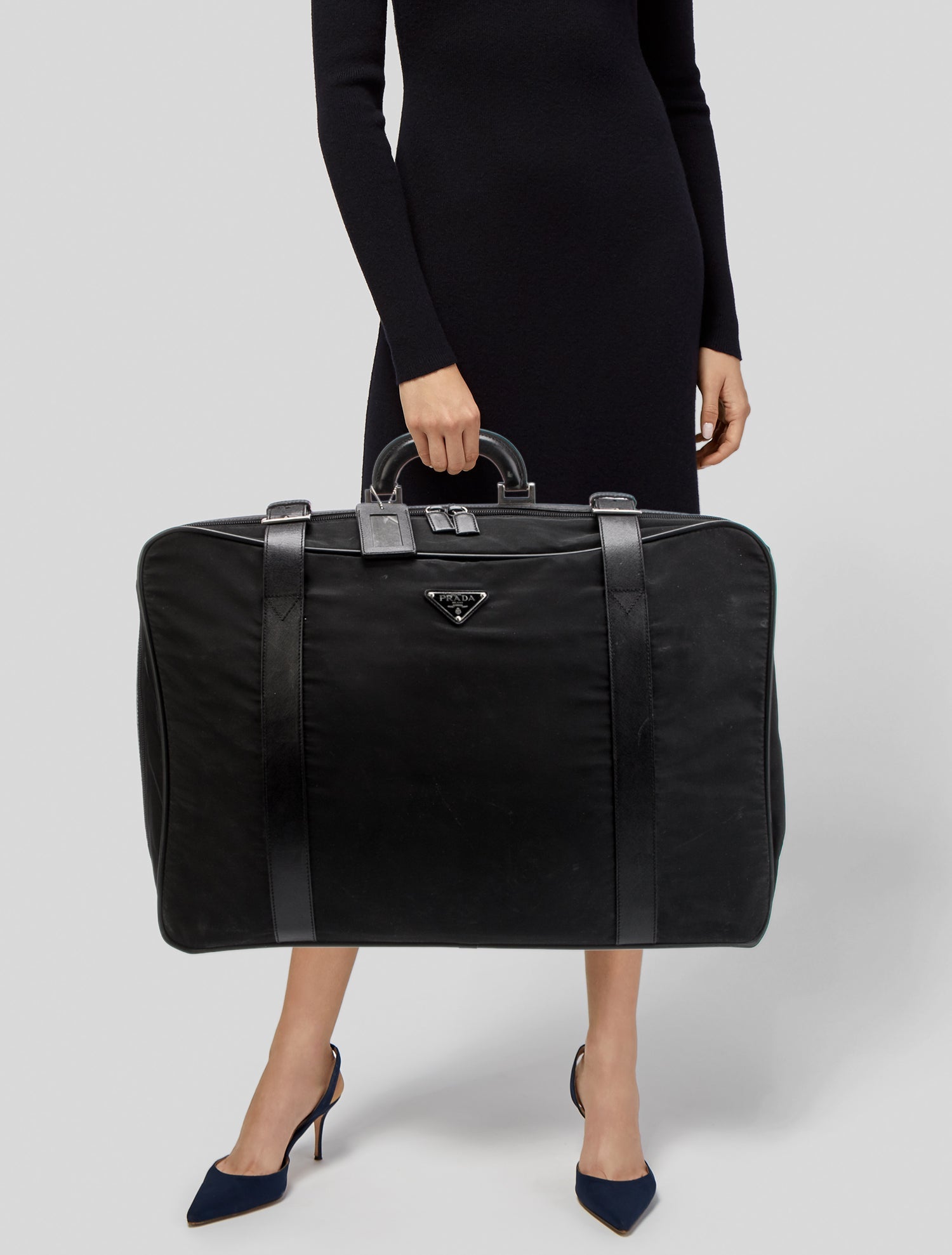 Prada Saffiano Leather Suitcase
