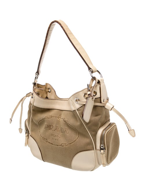Prada City Calf Leather Shoulder Bag