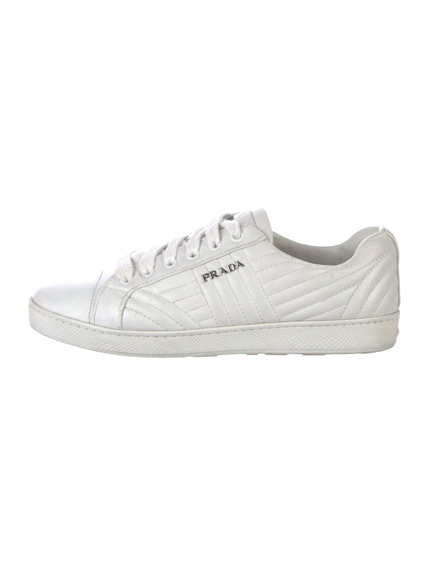 Prada Leather Sneakers