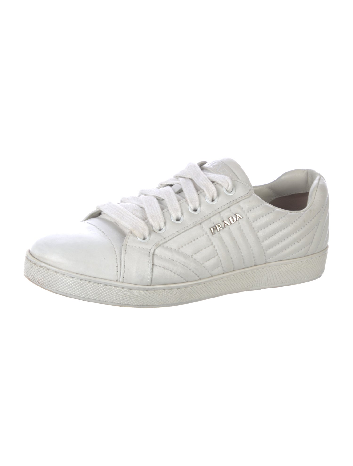 Prada Leather Sneakers