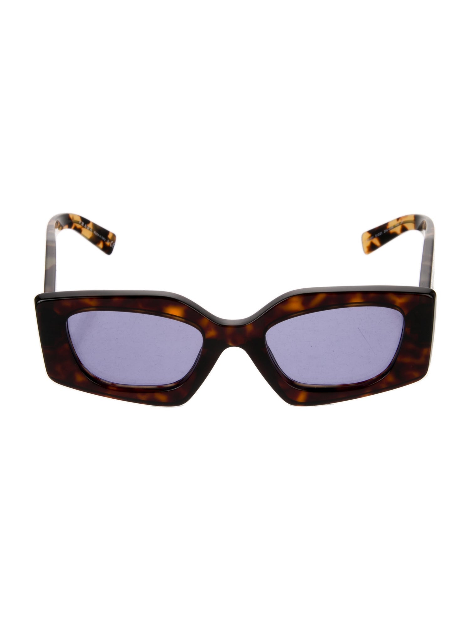 Prada Square Tinted Sunglasses