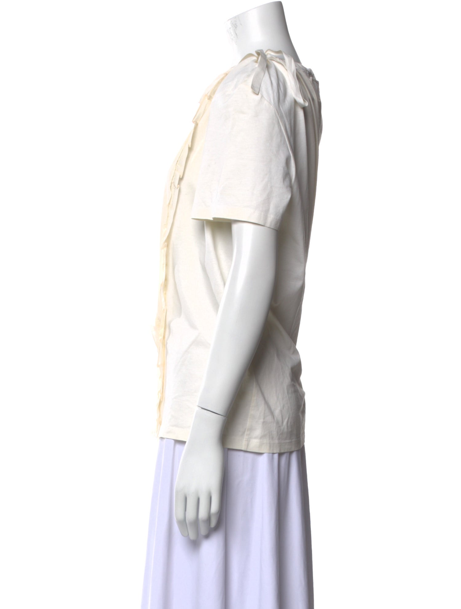 Prada 2016 Scoop Neck Blouse