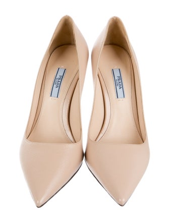 Prada Saffiano Leather Pumps