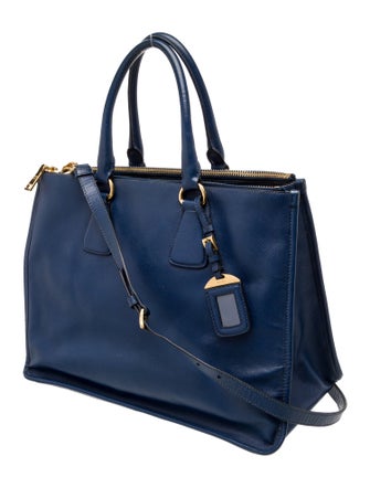 Prada Saffiano Leather Galleria Double Zip Large