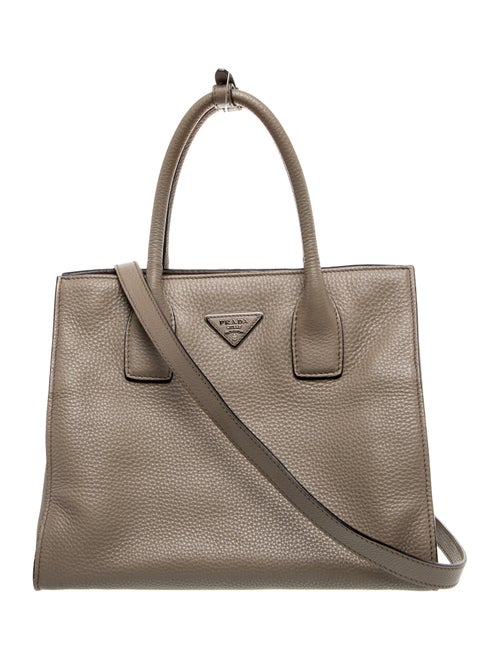 Prada Vitello Daino Leather Top Handle Bag