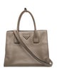 Prada Vitello Daino Leather Top Handle Bag
