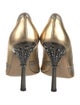 Prada Leather Bow Accents Pumps