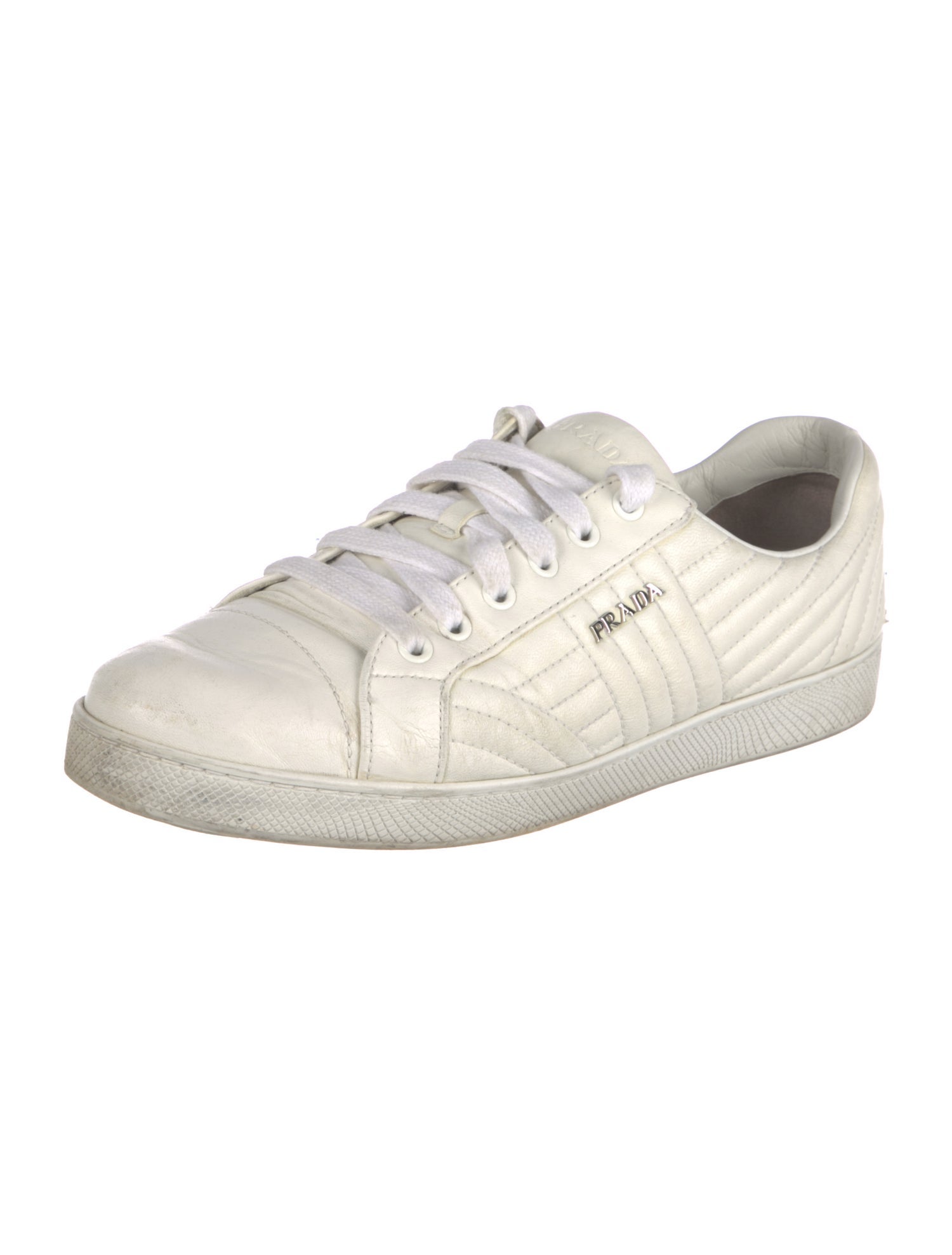 Prada Leather Sneakers