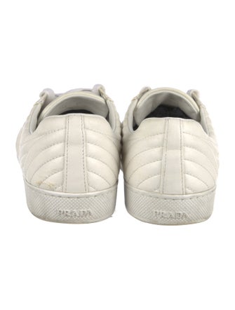 Prada Leather Sneakers