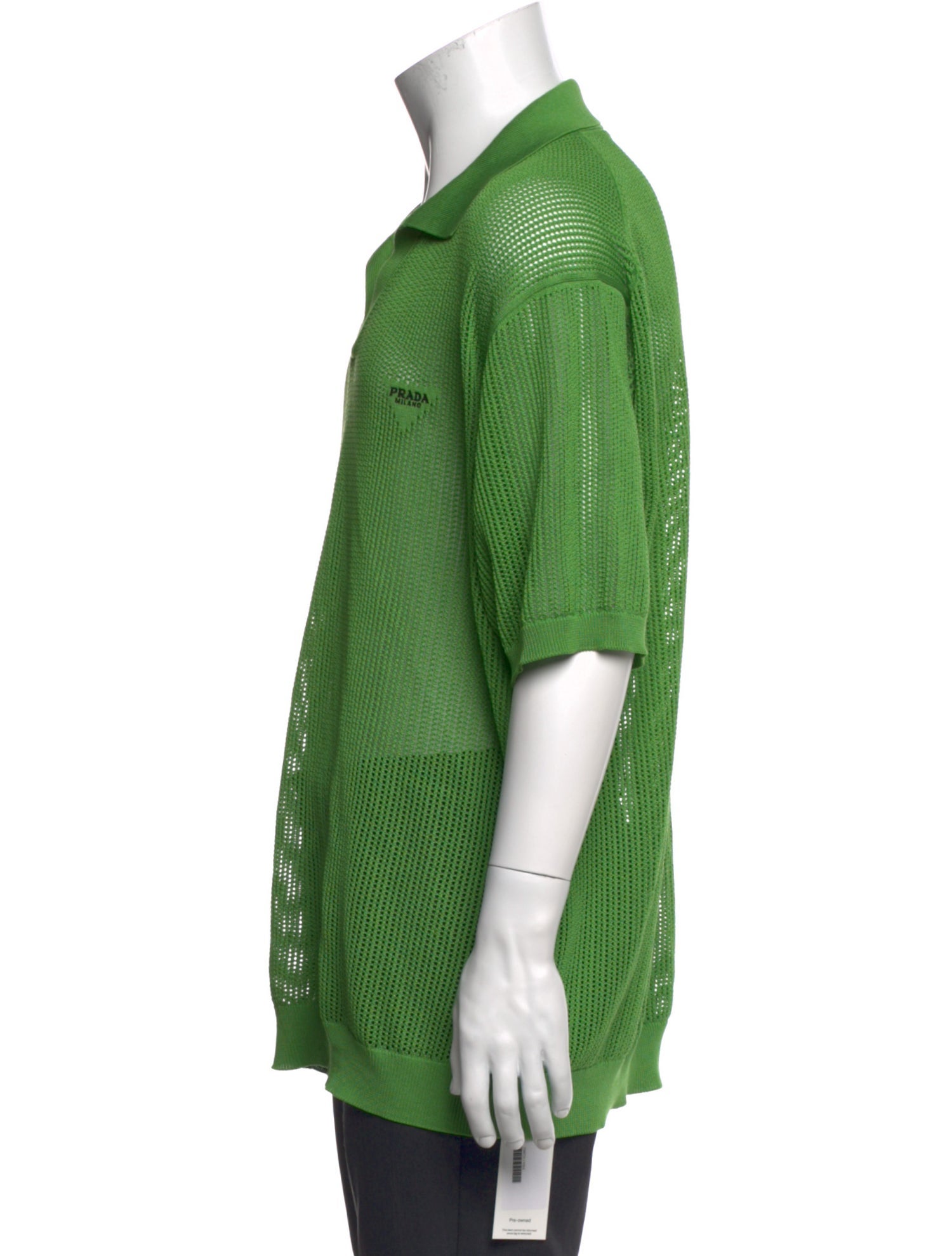 Prada 2022 Signature Logo Polo Shirt