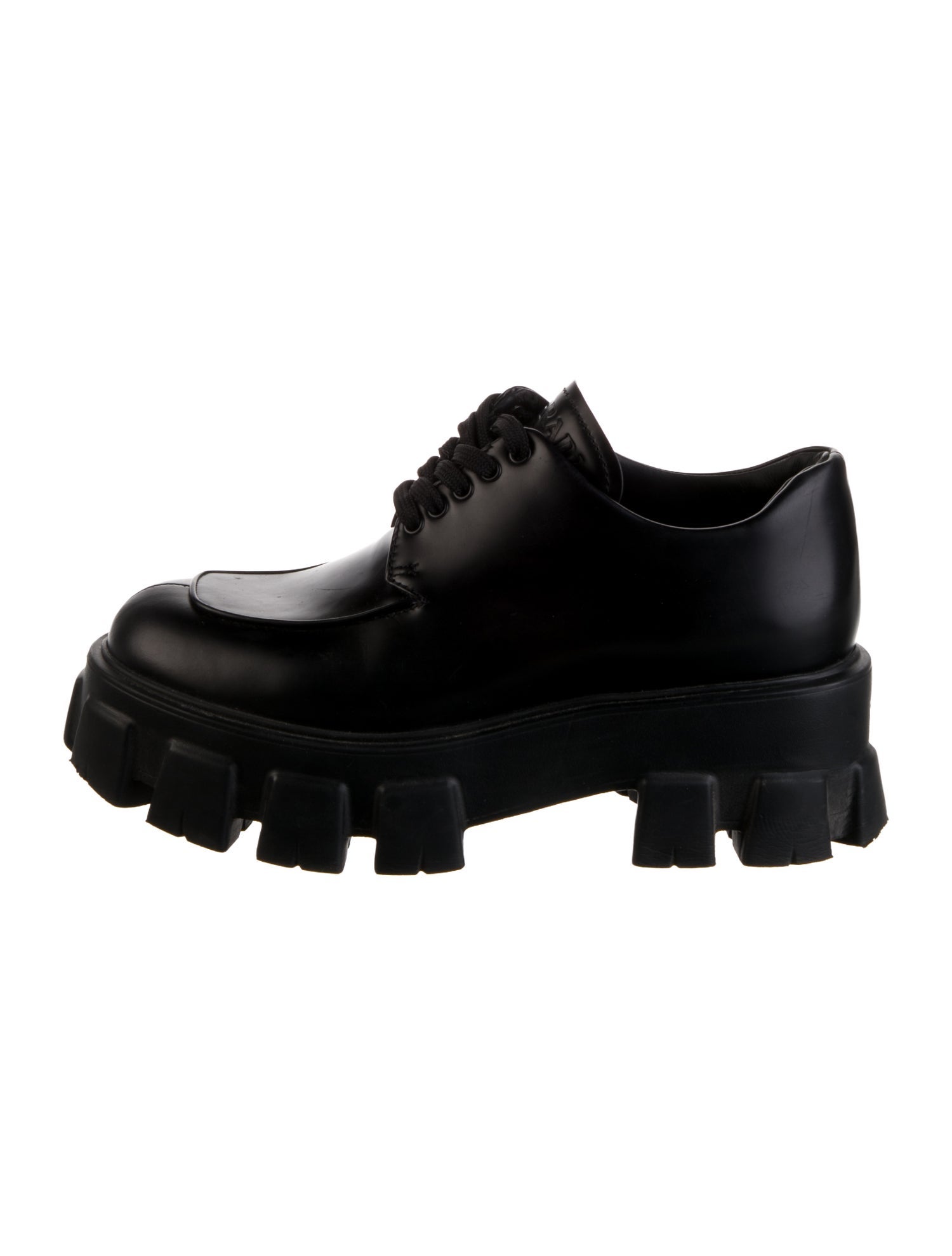 Prada Leather Oxfords