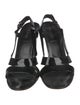 Prada Patent Leather Slingback Sandals