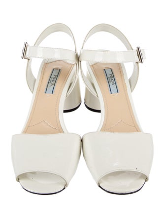 Prada Patent Leather Sandals