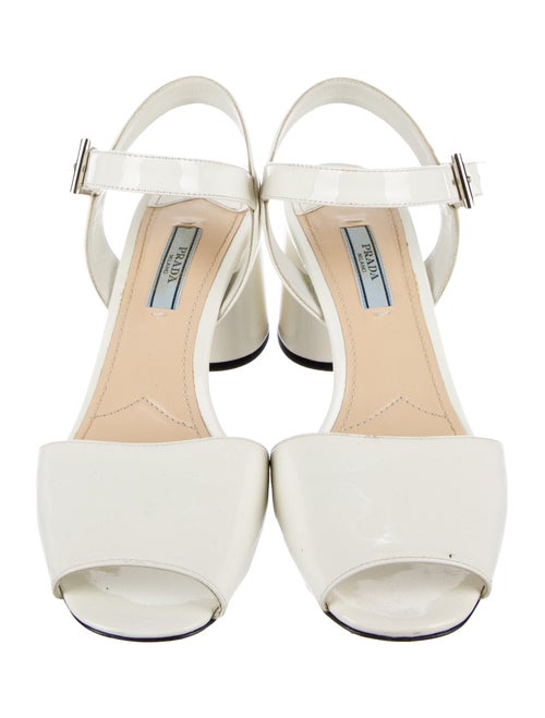 Prada Patent Leather Sandals