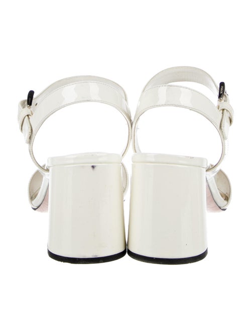 Prada Patent Leather Sandals