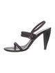 Prada Leather Slingback Sandals