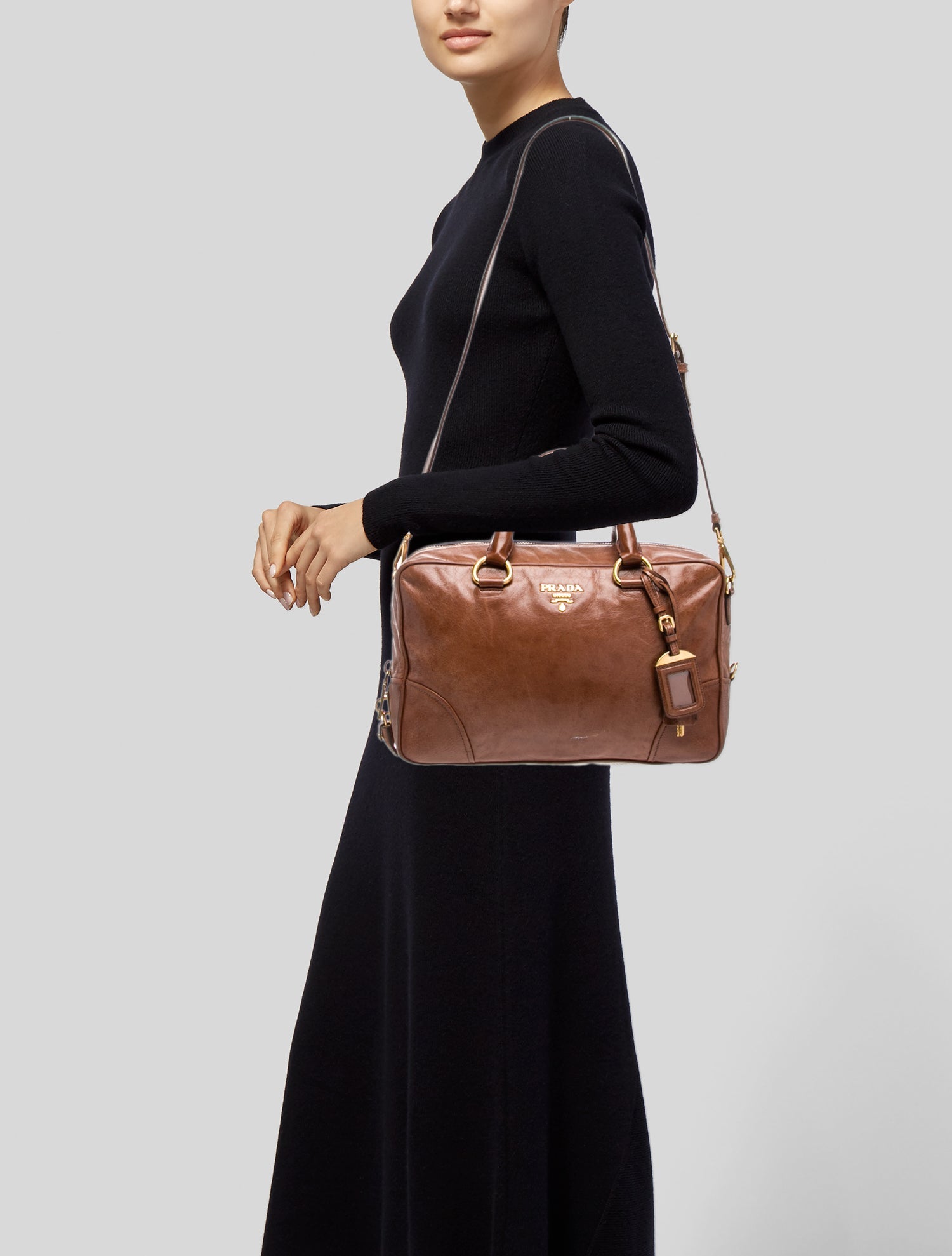 Prada Leather Bauletto