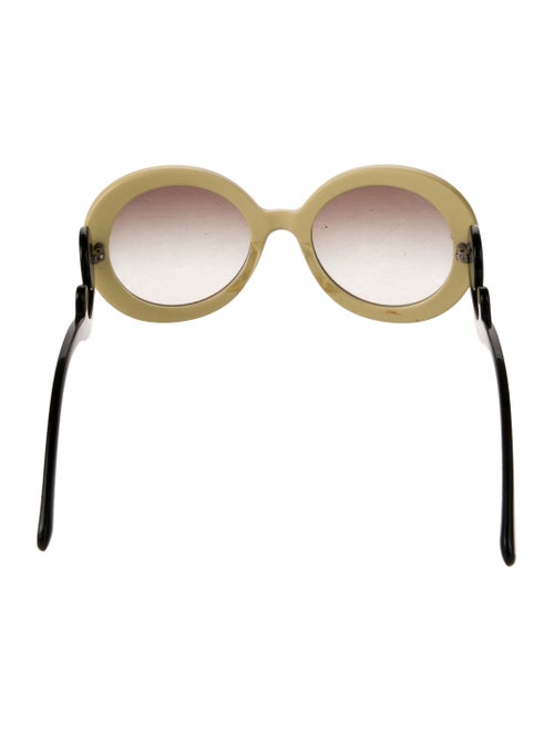 Prada Round Gradient Sunglasses