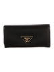 Prada Vitello Daino Leather Continental Wallet