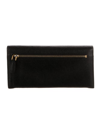 Prada Vitello Daino Leather Continental Wallet