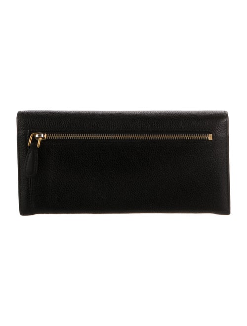 Prada Vitello Daino Leather Continental Wallet