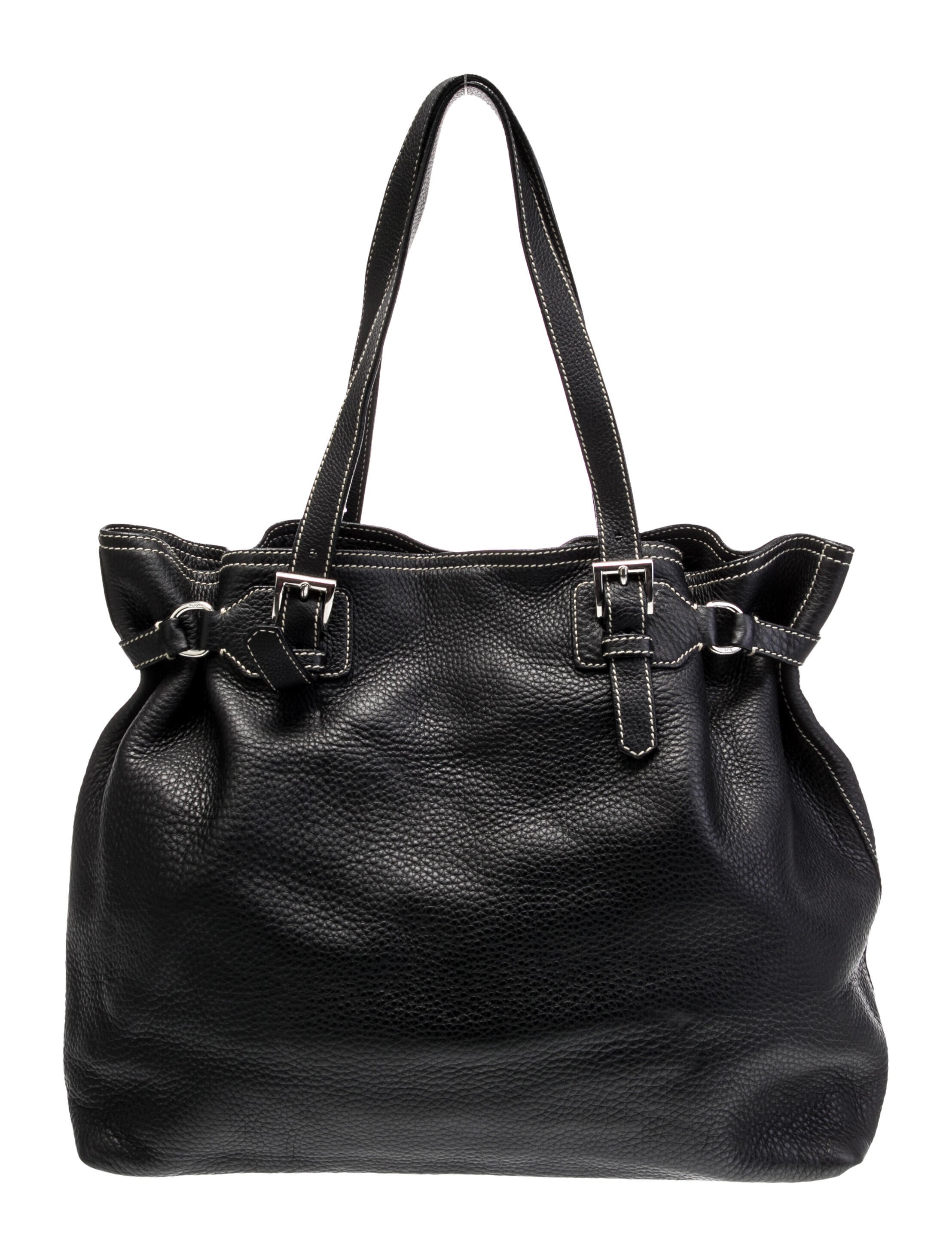 Prada Vitello Daino Leather Bauletto