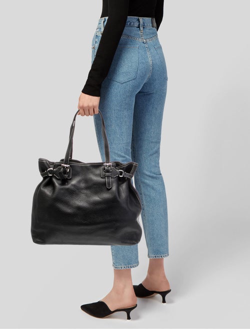 Prada Vitello Daino Leather Bauletto