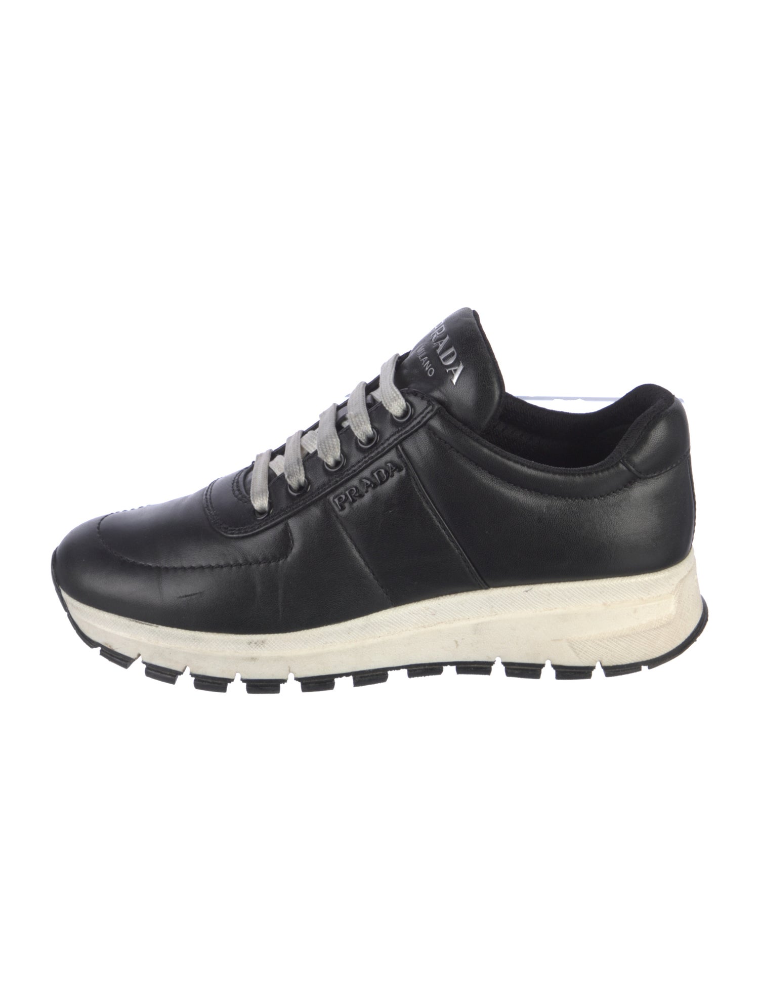 Prada Leather Sneakers