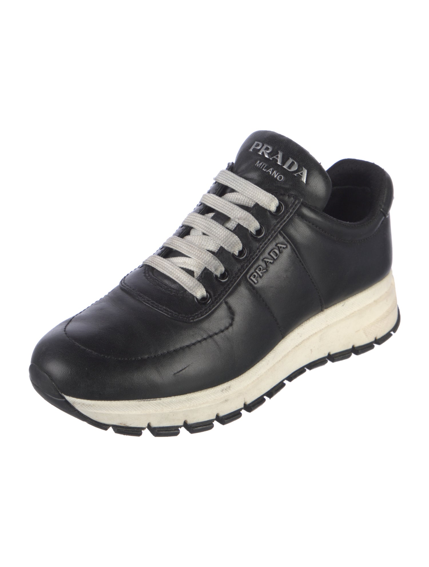 Prada Leather Sneakers