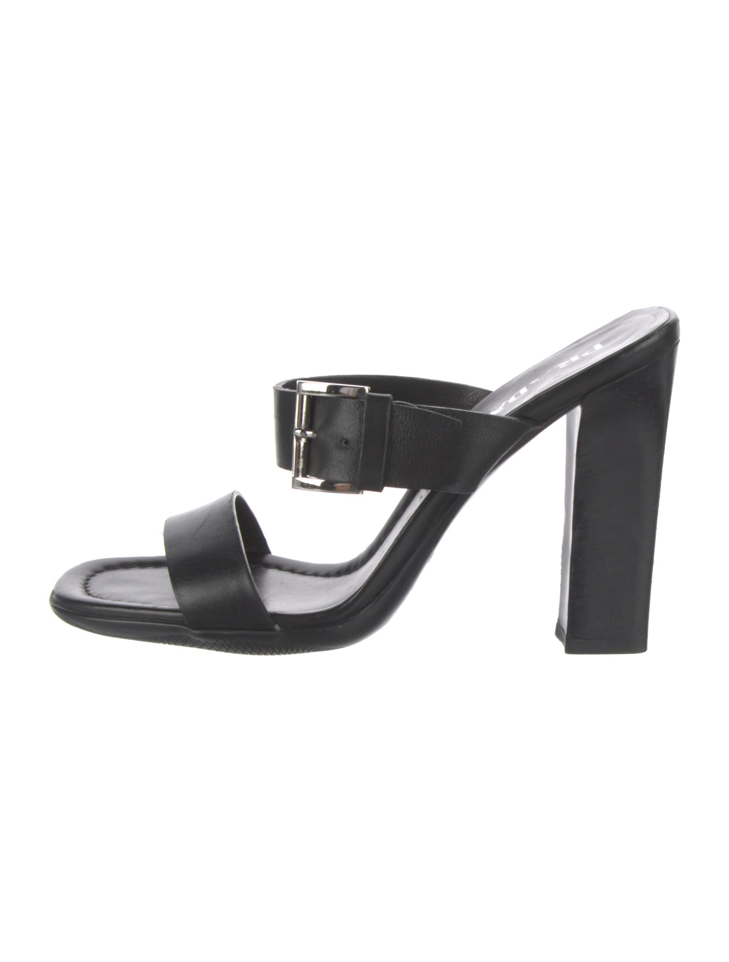 Prada Leather Slides