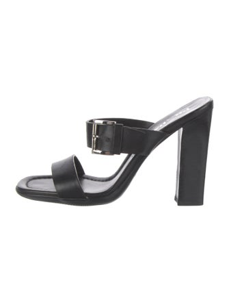 Prada Leather Slides